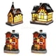 thumbnail image 1 of 4PCS La Decoración Navideña LED Casa en Miniatura 1/2/3, 1 of 9