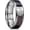Gunmetal Gray-Camo Inlay, variant on Cross Ring for Men Silver Titanium Wedding Band Brown Camouflage Inlay Ring 8mm Width Faith Collection Comfort Fit Size 10