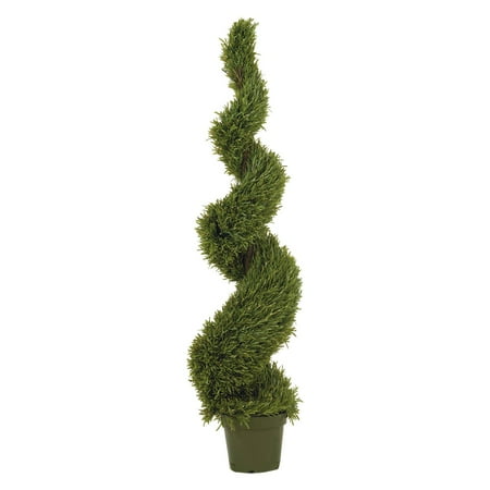 Rosemary Spiral Silk Topiary