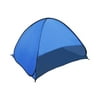 Aleko PTB17 Large Outdoor Portable Instant Pop-Up Beach Tent Sun Shelter, Blue