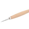 thumbnail image 4 of Herramientas de tallado y modelado de artesanía en cuero, mango de madera ligero, herramienta para pulir cuero y raspar bordes., 4 of 14