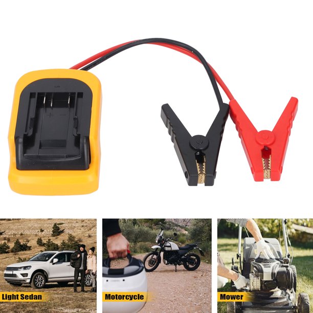 Arrancador De Batería Para Automóvil, Gran Compatibilidad Arrancador De Batería Para Automóvil Apariencia Suave 12 V Para Arrancar Camiones SUV Para DCB206 DCB230 DCB240