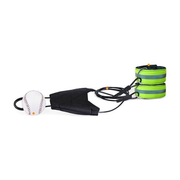 Batting Swing Trainer for Baseball and Softball, Portable Baseball Hitting Trainer, Solo Training Equipment for Beginners to Pros, Easy to Setup