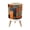 Color 1, variant on Small Trash Can with Lid Stream African Elephant Wild Animal Portrait Wildlife Grassland 1.8 Gallon Dog Proof Trash Can Round Garbage Can Waste Bin Wastebasket for Bathroom Bedroom Living Room