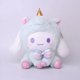 thumbnail image 3 of Sanrio Cartoon Kawali Kuromi Hello Kitty My Melody Cinnamoroll Pillow Plush Toys Muñecas de peluche suaves para niños Regalos de cumpleaños, 3 of 5