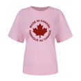 thumbnail image 4 of TSADFHJI Chandails en Molleton pour Femmes Sans Capuche Manches 3/4 Mode Décontractée Imprimé Mignon Col Rond Manches Courtes T-Shirt Haut TTG, 4 of 6