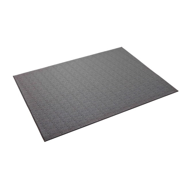 Alfombrilla de Equipo Supermats Gris Resistente para Bicicletas de Ejercicio y Pasos a Paso