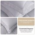 thumbnail image 3 of Nanshing Anneli 7 Piece Comforter Set, Queen, Light Purple, 3 of 4