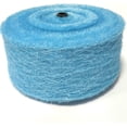 thumbnail image 1 of Xiao Hua Hilo de punto a ganchillo iridiscente de 200 g con lentejuelas de cristal, ideal para tejer a mano, ideal para bricolaje, color azul., 1 of 2