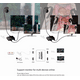 thumbnail image 3 of Divisor Hdmi,  Bloosom Amplificador 1x2 Para 2 Televisores/monitores Negro, 3 of 4