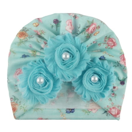 

Hunpta Children Baseball Cap Baby Fashion Three Beads Printing Hat Newborn Cap Fetal Cap Basin Hat Warm