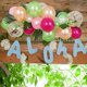 thumbnail image 2 of Flamingo Birthday Decorations Girl Flamingo Birthday Balloon Kit Pink Green White Happy Birthday Tropical Summer Party Decorations 83PCS, 2 of 5