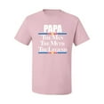 thumbnail image 2 of Wild Bobby,Papa The Man The Myth The Legend Best Daddy Father Gift, Father's Day, Men Graphic Tees, Light Pink, 2XL, 2 of 3