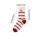 thumbnail image 3 of Calcetines de Navidad para mujer - Calcetines gruesos de forro polar hasta la mitad de la pantorrilla, calcetines de peluche multicolor para el suelo de invierno con bordados festivos, 3 of 6