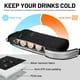 thumbnail image 4 of Nevera Ice Chest MIER Golf, 19 x 8 x 41 cm, color negro, 9 latas, 4 of 7