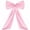 pink, variant on 1pc, X-Large Bow Decoration - (24x36 Inches) Elegant Large Ribbon-like Backdrop for Wedding, Birthday Party, Christmas Decor - Party Decorations, Festive Decorative