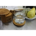 thumbnail image 3 of Berghoff Bamboo7pc  Coaster Set,, 3 of 5