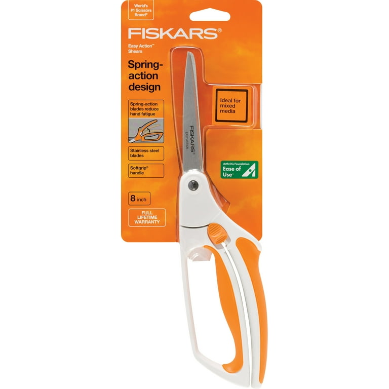 Fiskars 8 All-Purpose Scissors - Stainless Steel (01004249J) for