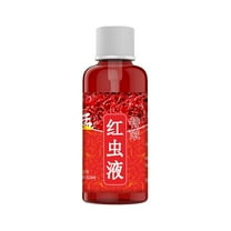 Red Worm Liquid Bait, Red Worm Concentrate, Fish attractant, Fish Lure Attraction Enhancer, Fishing Liquid, Bait Fish Additive, Smell Bait Food for Fishing Trout, Cod, Carp
