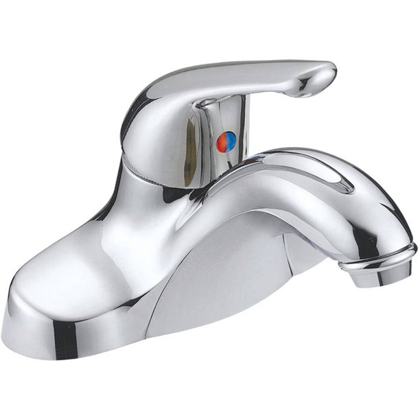 Aqua Plumb 1554010 ChromePlated SingleHandle Bathroom Faucet