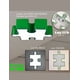 thumbnail image 4 of Lampara De Techo Rompecabezas Infantil Verde, 4 of 5