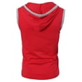 thumbnail image 4 of H2H Men's Casual Slim Fit Hoodie Tank Tops Sleeveless Active Summer Shirts (CMTTK015), 4 of 6