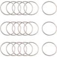 thumbnail image 1 of 10 Pcs 304 Stainless Steel Linking Ring Links Connectors Ring Connectors Metal Jewelry Links Jewelry Pendant Charms for Women DIY Dangle Earrings Bracelets Jewelry Making Findings 20x0.8mm, 1 of 4