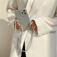 thumbnail image 1 of Funda blanda de lujo con correa para collar cruzado para iphone 14 13 12 Pro Max 11 Pro Max X XR XS Max 7 8 plus MiNi Tan Jianjun unisex, 1 of 2