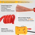 thumbnail image 6 of Jumper Cables for DeWalt 20v Batteries, With 60 Amp Switched Waterproof Circuit Breaker, Car Battery Jump Starter, 8 Gauge Auto Booster Cable, 6 of 7