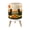Color 3, variant on Small Trash Can with Lid Western Cowboy Horses Boots Desert Ranch 1.8 Gallon Dog Proof Trash Can Round Garbage Can Waste Bin Wastebasket for Bathroom Bedroom Living Room