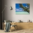 thumbnail image 3 of Larry Malvin 40x28 Gallery Wrapped Canvas Wall Art Titled - Sandbar Pelican Cay, 3 of 4