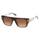 thumbnail image 2 of Lentes de Sol Balmain diseño Soldat Silver Brown, 2 of 3