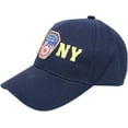 thumbnail image 2 of FDNY Cap Navy Baseball Cap New York Fire Department Adult Hat Size Adjustable Strap, 2 of 4