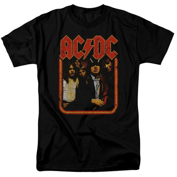 Acdc - Group Distressed - Short Sleeve Shirt - XXXXXXX-Large
