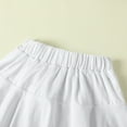 thumbnail image 6 of U·nikaka Toddler Baby Girl Skorts Flared Plain Pleated Skater Skirts Sport Skorts, 6 of 8