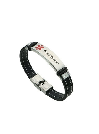 Medical id deals bracelets walmart