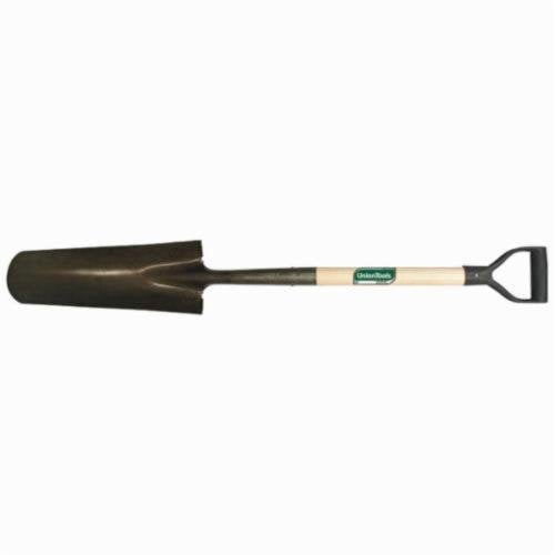 Union Tools 47108 Round Point Drain Spade, 4.75" X 16"