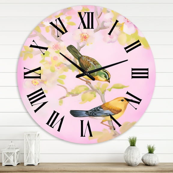 Designart 1 in Quartz Traditional Wall Clock