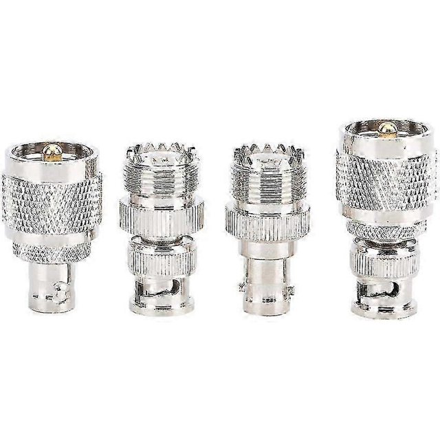PCS. UHF BNC Adapter 50 UHF Male to BNC Male UHF Male to BNC Female UHF Female to BNC Male