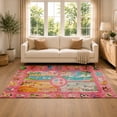 thumbnail image 2 of Gelasgo Kids Learning World Velvet Area Rug, Colorful Educational Map Decorative Carpet, Soft Indoor Floor Mat for Nursery Classroom Playroom Bedroom Home Decor, 2 of 5