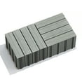 thumbnail image 3 of Patio Floor Tiles Pack of 22 WPC Wood-Plastic Composite Patio Deck Tiles DIY Interlocking Decking Tiles, Quick Deck Floor Tile, Court Tile, Water Resistant Indoor Outdoor -11.8" SKYGREY, 3 of 7