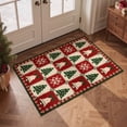 thumbnail image 3 of KUETH 5'x7' Christmas Machine Washable Area Rug, Non-Slip Rugs for Living Room, Bedroom and Dining Area, Red, 3 of 8