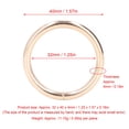 thumbnail image 2 of YSTINNG 20Pcs Metal Rings 4x32mm Iron Sturdy Durable Multifunctional Exquisite Metal O Rings B311-967, 2 of 5