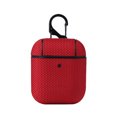 thumbnail image 1 of Funda para auriculares Nylon Impermeable Bluetooth Funda para auriculares Protector de repuesto para Airpods 1/2, Rojo Inevent EL001781-02, 1 of 7