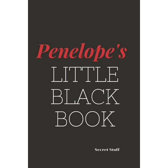 Little Black Book: Penelope's Little Black Book: Penelope's Little Black Book (Paperback)