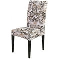 thumbnail image 4 of Paisley Chair Cover Pattern Indian Style Floral Set of 4 Stretch Removable Washable Slipcovers for Dining Room Hotel Kitchen, 4 of 5