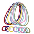thumbnail image 4 of Collar para masticar,Collar masticable para niños con colgante masticable y resistente 16 piezas, 4 of 9