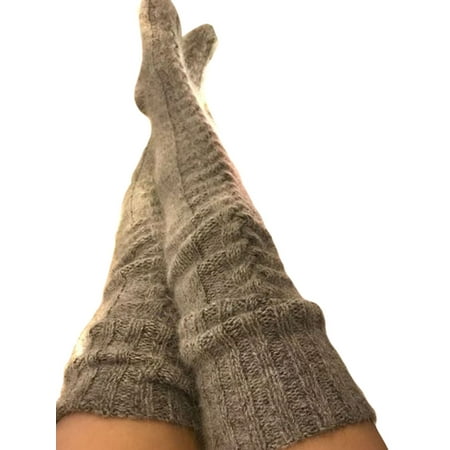 

Musuos Women Over Knee Thigh Stocking Casual Long Boot Socks Leg Warmers
