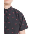 thumbnail image 4 of Visive Mens Big And Tall Short Sleeve Button Shirt, Printed Strawberry Shirts, 4 of 5