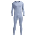 thumbnail image 5 of Thermal Underwear for Men Long Johns Set Lined Winter Cold Weather | Base Layer Top & Bottom Set, Moisture-Wicking, Heat Retention, Gift For Men, Ideal For Skiing, Hunting Outdoor, Sleepwear, 5 of 5